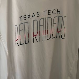 TEXAS TECH LONG SLEEVE white